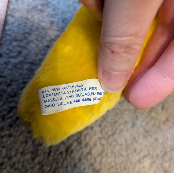 Vintage Nanco Peeling Banana Plush - Picture 5 of 6